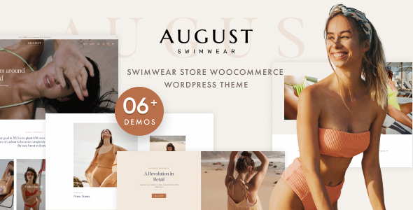 August - Swimwear WooCommerce WordPress Theme Logo